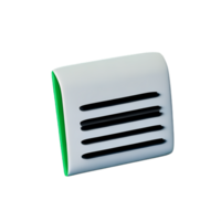 newspaper 3d rendering icon illustration png