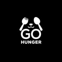 Food Hunger vector logo