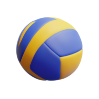 vóleibol 3d representación icono ilustración png