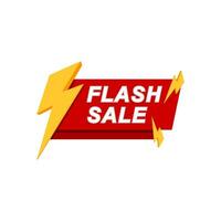 Flash sale event vector template design