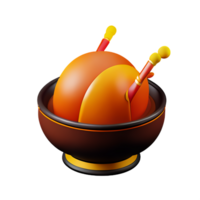 thanksgiving 3d rendering icon illustration png