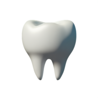 teeth 3d rendering icon illustration png