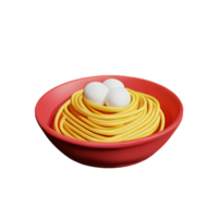 Pasta 3d Rendern Symbol Illustration png