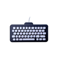 teclado 3d Renderização ícone ilustração png