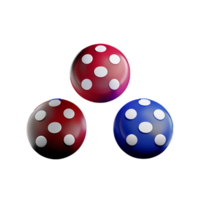 póker 3d representación icono ilustración png