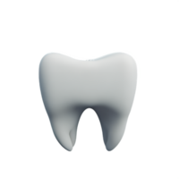 teeth 3d rendering icon illustration png