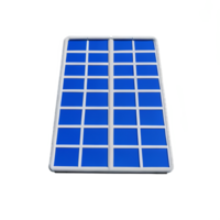 solar panel 3d rendering icon illustration png