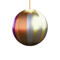 disko boll 3d tolkning ikon illustration png