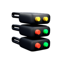 server 3d rendering icon illustration png