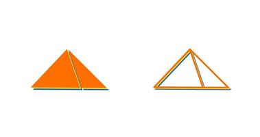 Pyramid Vector Icon