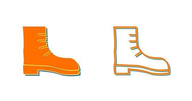 Camping Boot Vector Icon