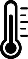 Thermometer Warm cold Symbol. Weather Sign. Temperature measurement equipment icon. Temperature Scale Symbol. single object vector