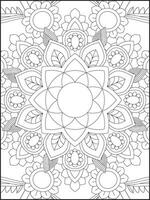 Mandala. kids coloring pages. Mandala coloring pages. adults coloring pages. coloring page vector