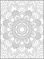 Mandala. kids coloring pages. Mandala coloring pages. adults coloring pages. coloring page vector