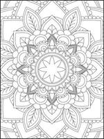 Mandala. kids coloring pages. Mandala coloring pages. adults coloring pages. coloring page vector