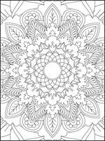 Mandala. kids coloring pages. Mandala coloring pages. adults coloring pages. coloring page vector