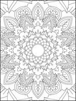 mándala niños colorante paginas mandala colorante paginas adultos colorante paginas colorante página vector