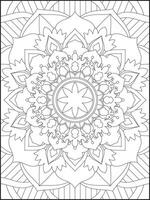 Mandala. kids coloring pages. Mandala coloring pages. adults coloring pages. coloring page vector