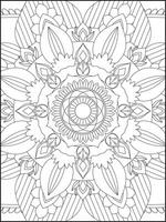 mándala niños colorante paginas mandala colorante paginas adultos colorante paginas colorante página vector