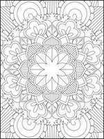 mándala niños colorante paginas mandala colorante paginas adultos colorante paginas colorante página vector