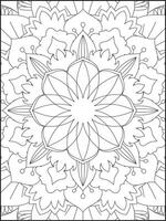 Mandala. kids coloring pages. Mandala coloring pages. adults coloring pages. coloring page vector