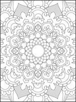 Mandala. kids coloring pages. Mandala coloring pages. adults coloring pages. coloring page vector