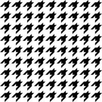 black and white seamless pattern hounds tooth pattern vector