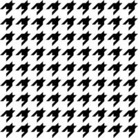 black and white seamless pattern hounds tooth pattern vector