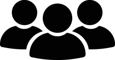 personas grupo icono colocar. equipo de obrero. usuario perfil símbolo. grupo de personas o grupo de los usuarios recopilación. personas símbolo. mans o masculino - valores vector