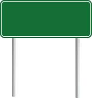 la carretera verde tráfico firmar tablero. blanco tablero con sitio para texto. peligro blanco advertencia vacío señales. tráfico firmar tablero Bosquejo. transporte Guia tablero. publicidad bord vector