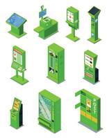 Self Service Machines Set vector