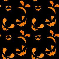 Seamless pattern Halloween cute ghost background. to be used as a decoration and gift wrapping paper. vector illustration