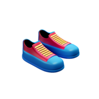 scarpe 3d interpretazione icona illustrazione png