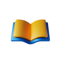 bible 3d rendering icon illustration png