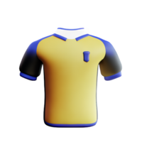 jersey 3d tolkning ikon illustration png