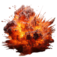 Explosion Feuer . ai generiert png