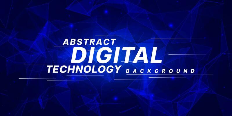 Digital technology speed connect blue green background, cyber nano information, abstract communication, innovation future tech data, internet network connection, Ai big data, lines dots illustration