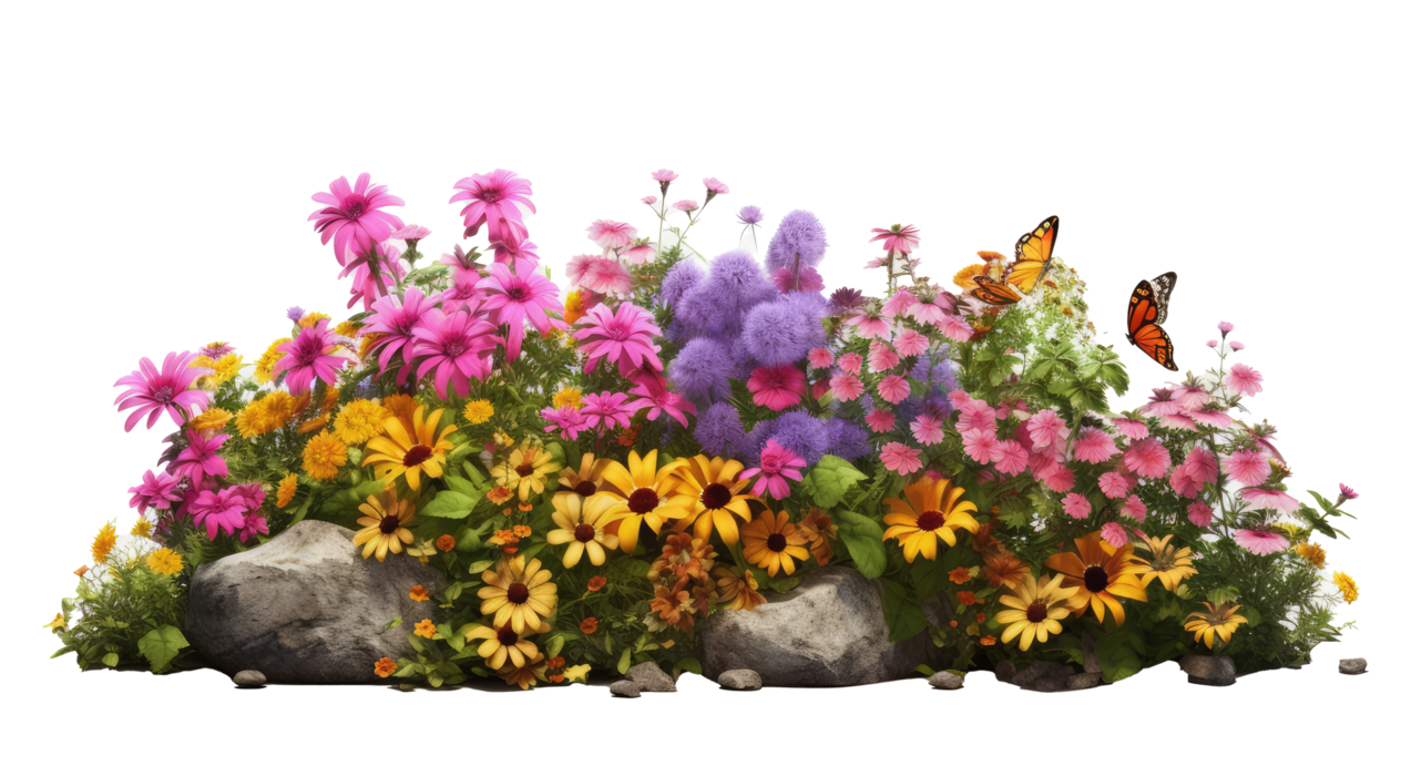 Flower Garden PNGs for Free Download