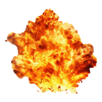 esplosione fuoco . ai generato png