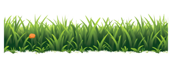 fresh spring green grass . AI Generated png