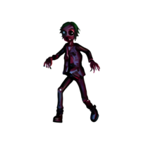 zumbi 3d Renderização ícone ilustração png