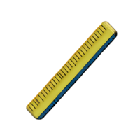 ruler 3d rendering icon illustration png