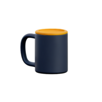 caneca 3d Renderização ícone ilustração png