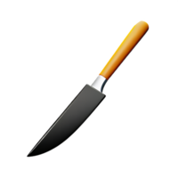 knife 3d rendering icon illustration png