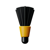 Black brush 3d rendering icon illustration png