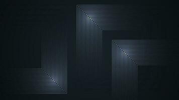 Black simple abstract background with lines in a geometric style as the main element. vector