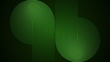 Dark green simple abstract background with lines in a geometric style as the main element. vector
