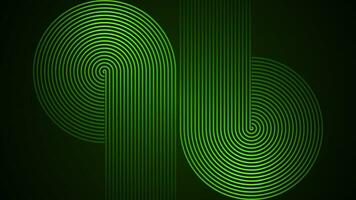 Dark green simple abstract background with lines in a geometric style as the main element. vector