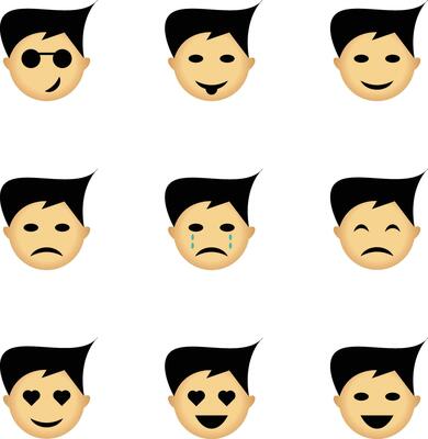 Simple Boy Emoticons