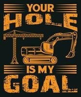 your hole is my goal vector